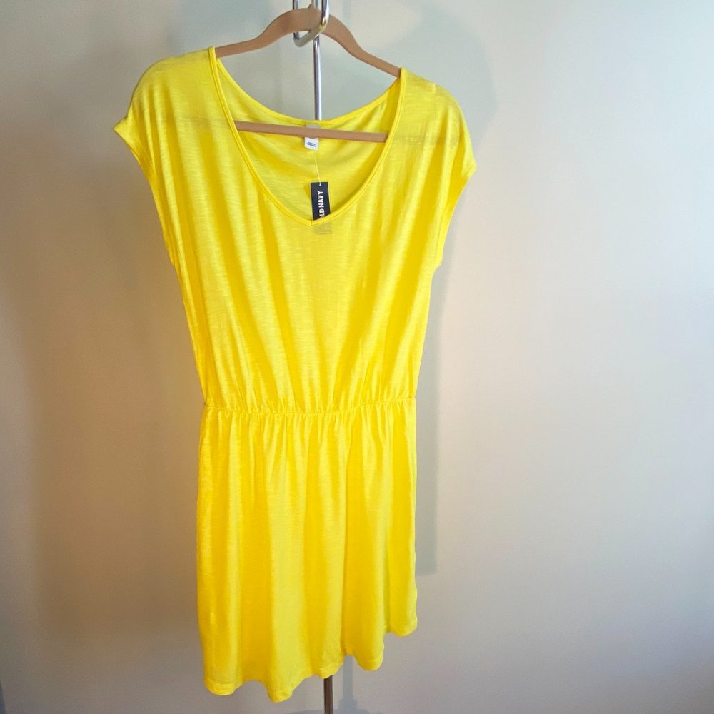 Old Navy Bright Yellow Dress, NWT, Perfect Condition New With Tags